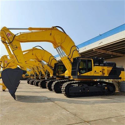 Excavadora de vehicles de construcció